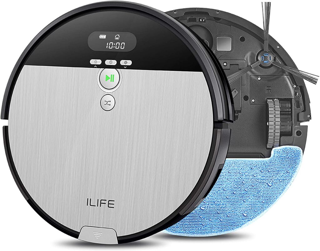 ILIFE V8S Robotic Vacuum Cleaner With Floor Mopping