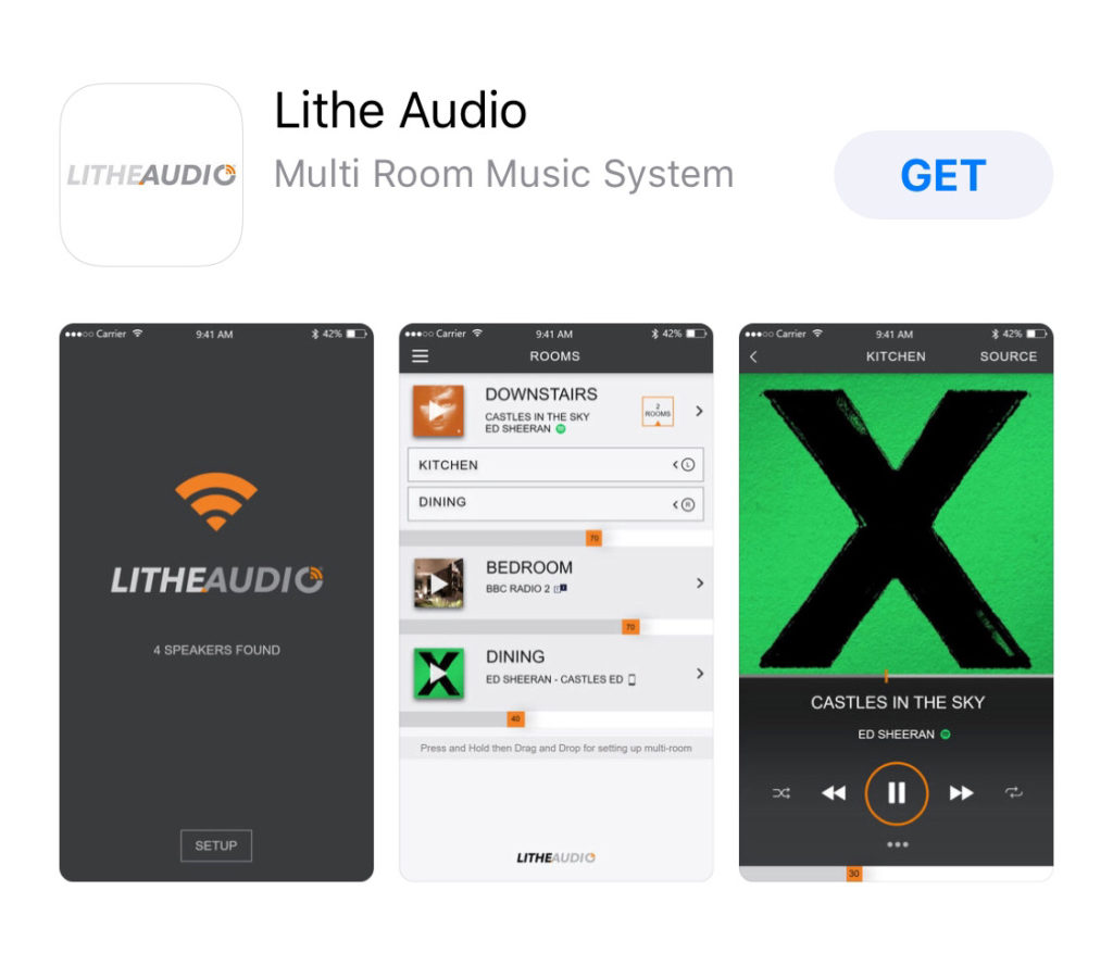 Lithe audio app