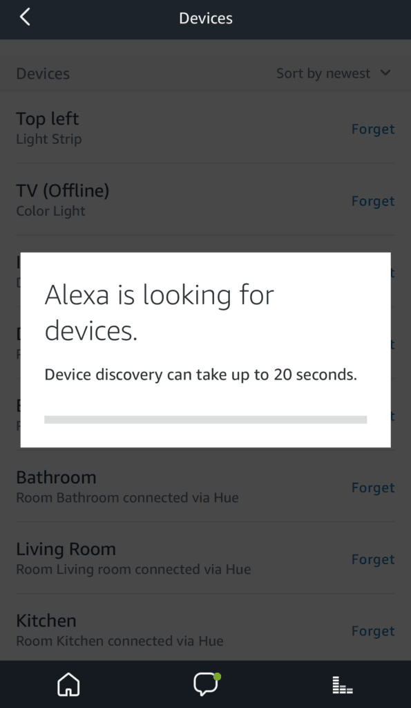 Alexa Discover Devices